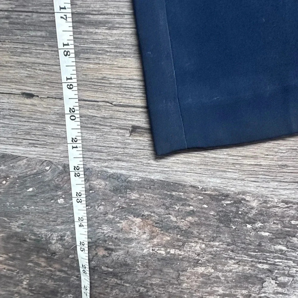 Banana Republic Blue Trousers Dress Pants with Straight Leg Design - Picture 3 of 6